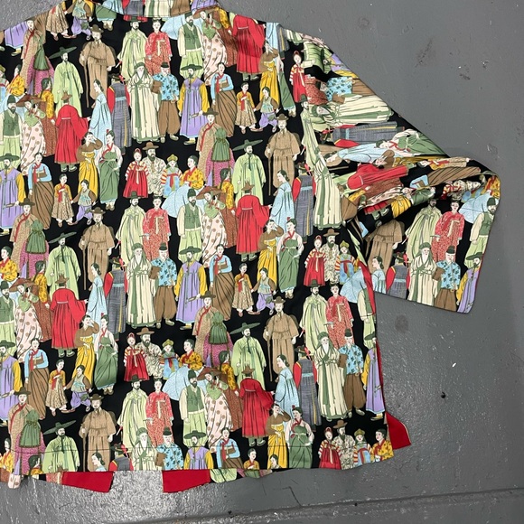 Natori NWOT Satin Button Down Shirt - Picture 8 of 16